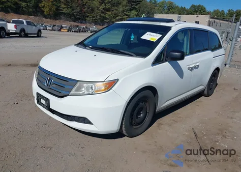 2012 Honda Odyssey Ex-L from USA, damaged, VIN 5FNRL5H60CB079308